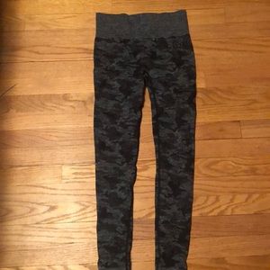 Brand new camo gym shark leggings